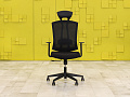 Офисное кресло руководителя на колесах Сетка Чёрный Импорт_КРТЧ1-271023