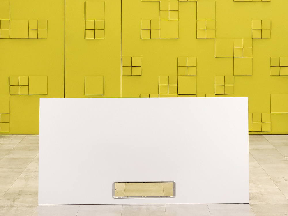 Офисный стол прямой ЛДСП Белый  СППБ1-03046