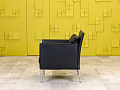 Комплект мягкой мебели WALTER KNOLL 1300x690 Кожа Чёрный Германия_ДНКЧК-190124
