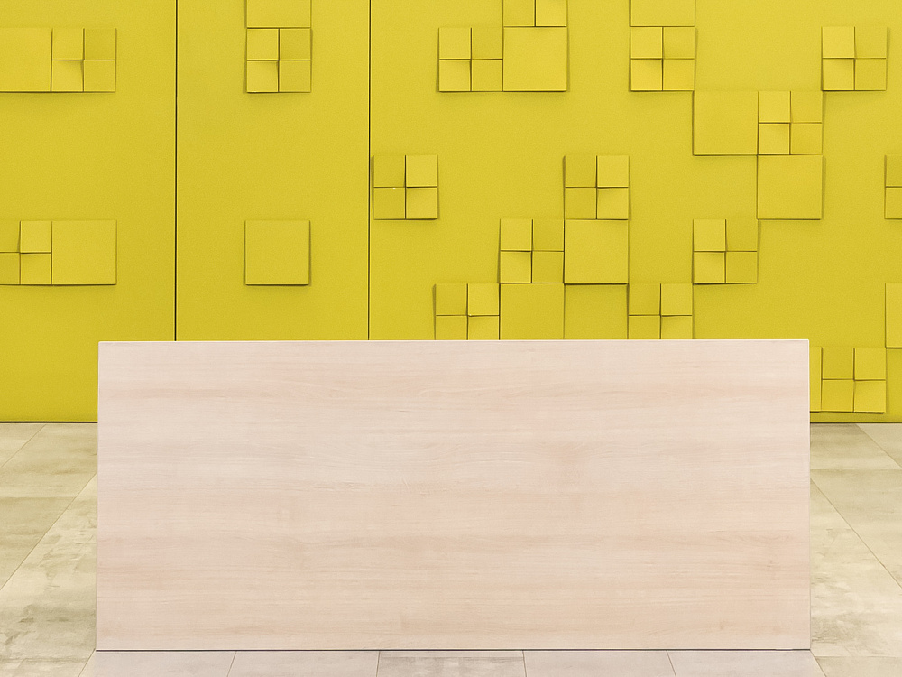 Офисный стол прямой ЛДСП Клен  СППВ-14046