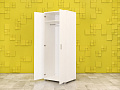 Шкаф для одежды ЛДСП Белый Россия  ШГ2ДБ-19026