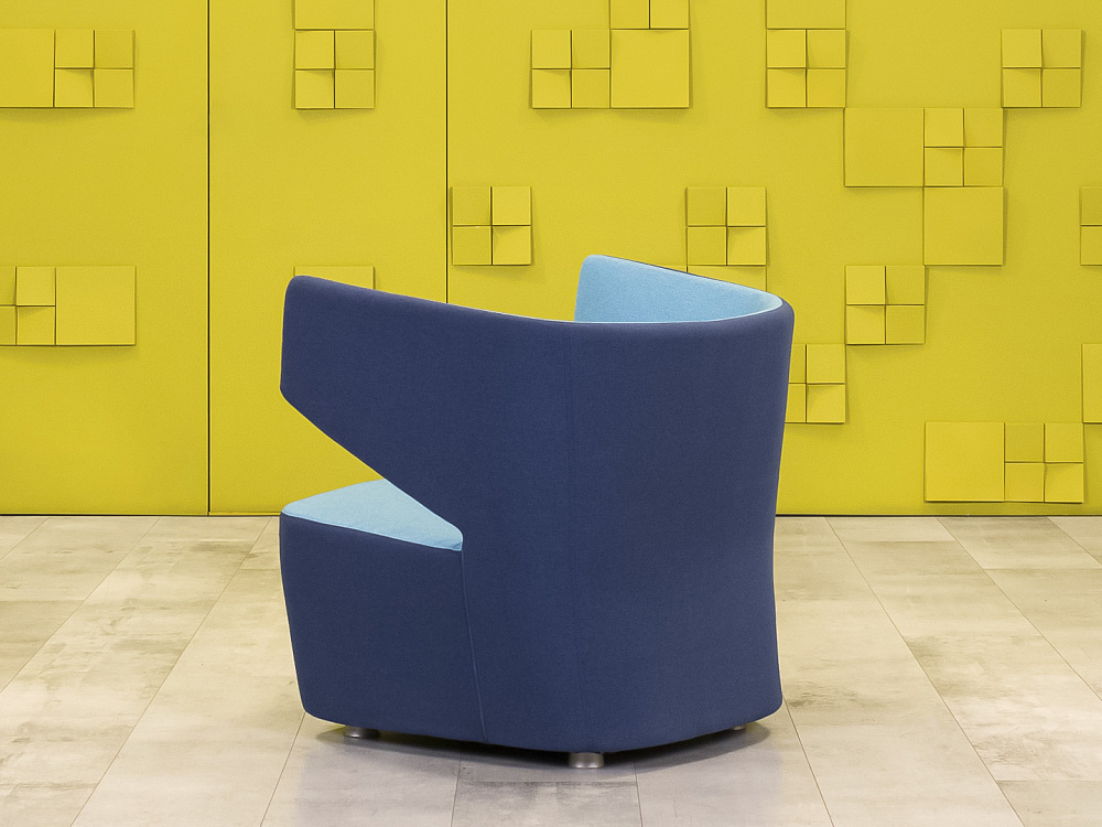 Мягкое кресло Club-k1 LD Seating Ткань Синий Чехия  КНТН2-26025