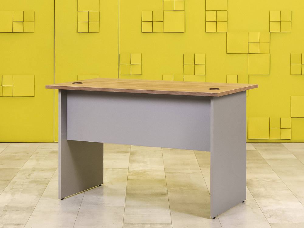 Офисный стол прямой ЛДСП Орех  СППХ2-30036