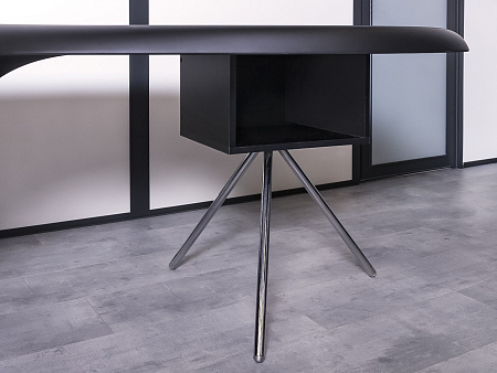 Кабинет руководителя  UNO DellaRovere Пластик Чёрный Италия  КРЧ-30055