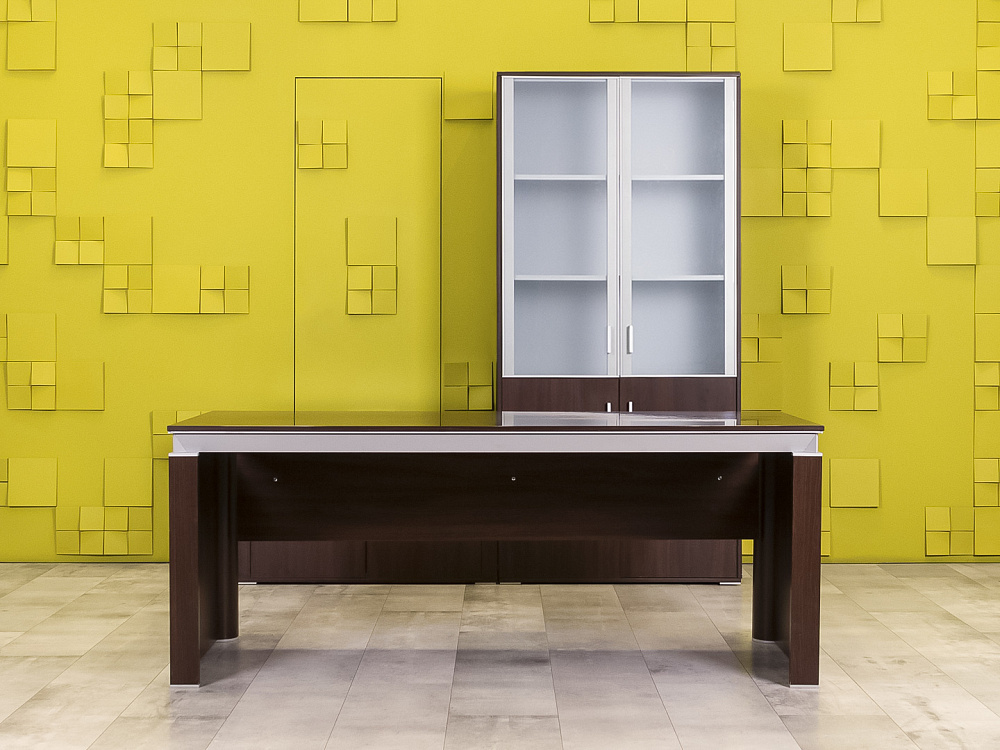 Кабинет руководителя   HAN Шпон Венге Италия  КРЕ-12095