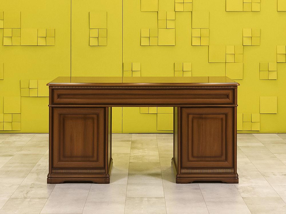 Стол для руководителя  Joconda Miassmobili ЛДСП Орех Россия  СРПХ-08046