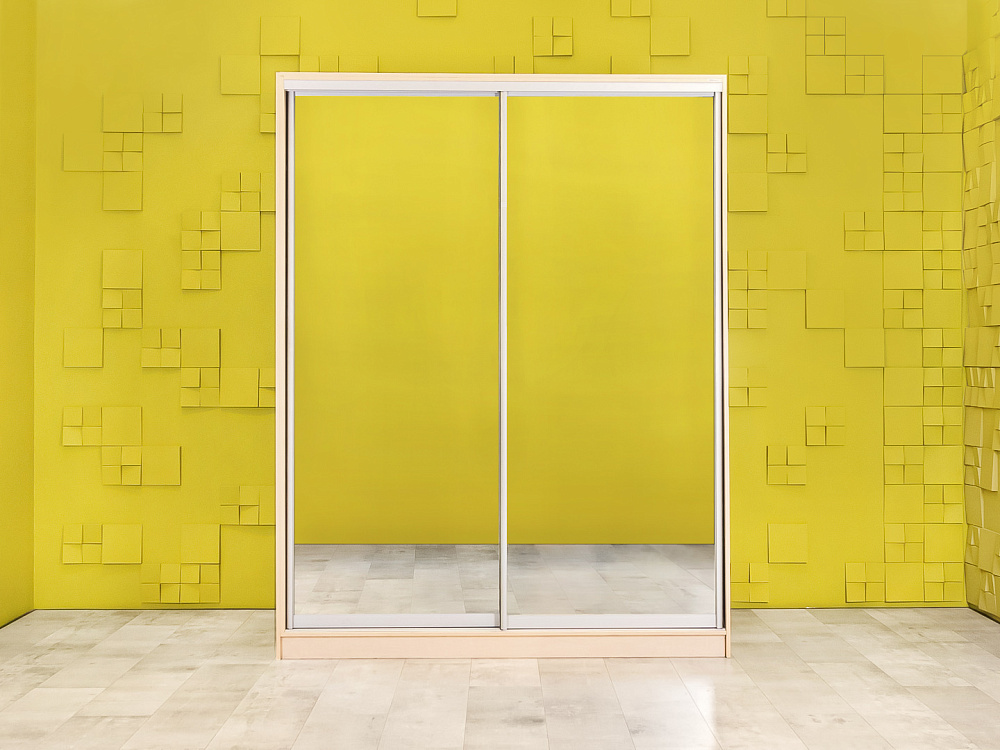 Шкаф для одежды ЛДСП Клен Россия  ШГ2ДВ-21025