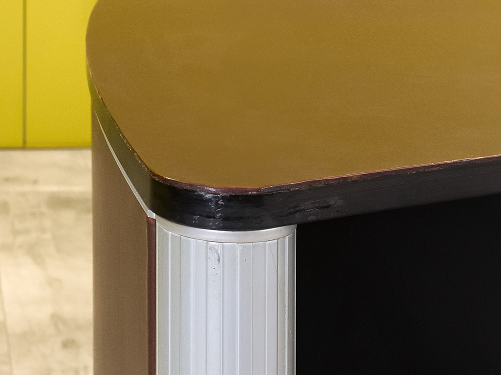 Стол для руководителя ENRICO PELLIZZONI 2000x1000 Кожа Коричневый Италия_СРЭК-210224