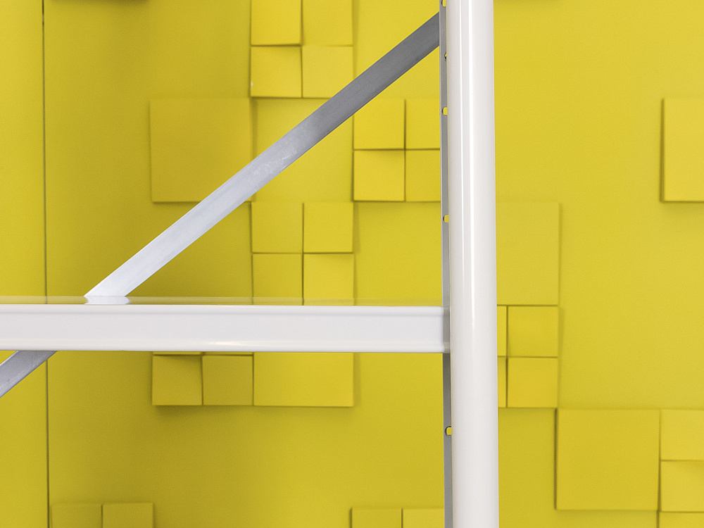 Офисный стеллаж  HAWORTH Металл Серый Германия  ШДОМ3-29105