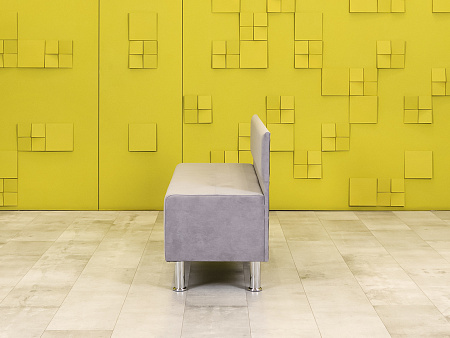 Офисный диван  Ткань Серый Россия  ДНКС-27115