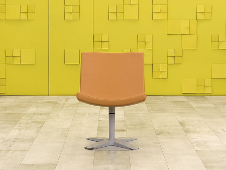 Мягкое кресло  Кожа Коричневый Импорт  КНКК-16125