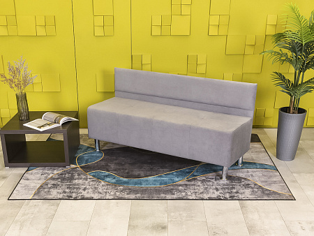 Офисный диван  Ткань Серый Россия  ДНКС-27115