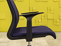 Конференц кресло для переговорной  Steelcase Ткань Синий Германия  КНТН-12026