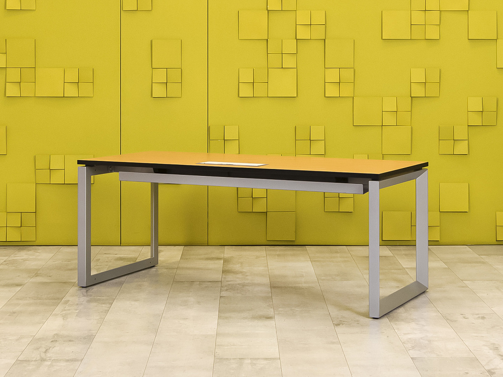 Стол для руководителя  Steelcase ЛДСП Ольха Германия  СРПЛ1-30016