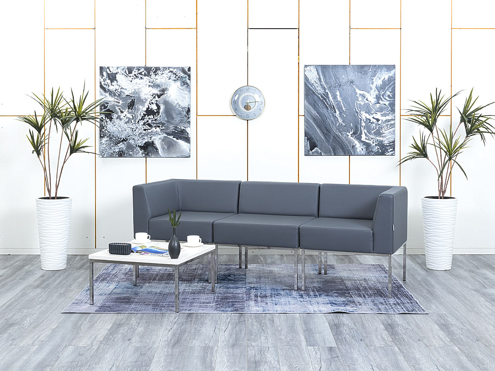 Офисный диван toForm Экокожа Серый   (ДНКС1-18123)