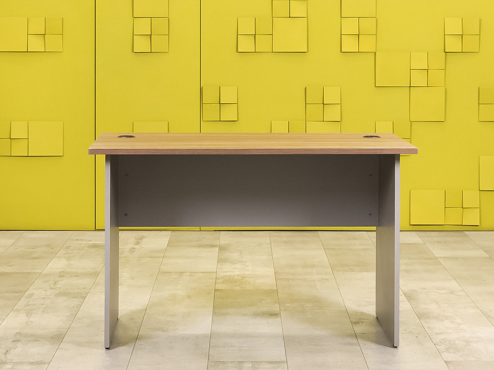 Офисный стол прямой ЛДСП Орех  СППХ2-30036