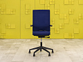 Офисное кресло для персонала на колесах BENE Ткань Синий Австрия_КПТН-120424