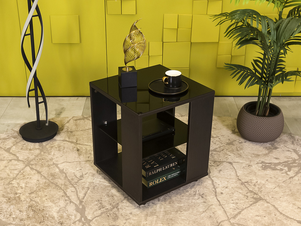 Журнальный столик Стекло Венге  СЖПЕ-29016