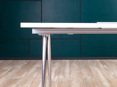 Офисный стол для переговоров Herman Miller 2000x1000x730 ЛДСП Белый США_СГПБ4-260923