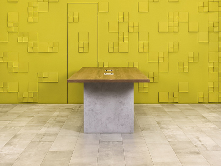 Офисный стол для переговоров ЛДСП Орех  СГПХ-05125