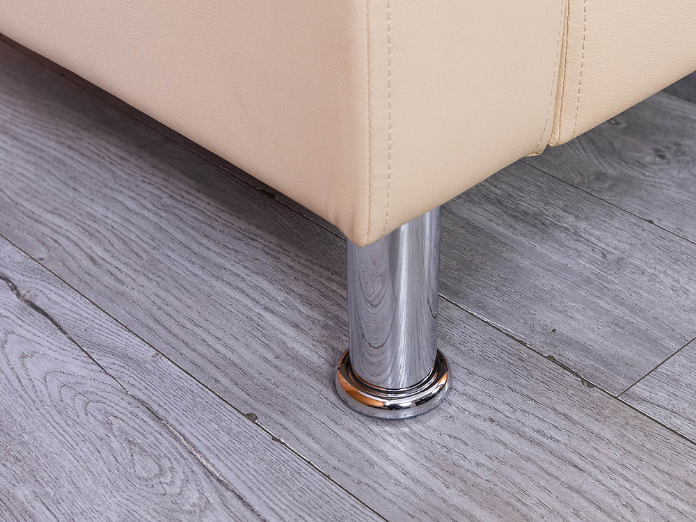 Офисный диван ДМебель Кожзам Бежевый   (ДНКБ3-25094(нов))