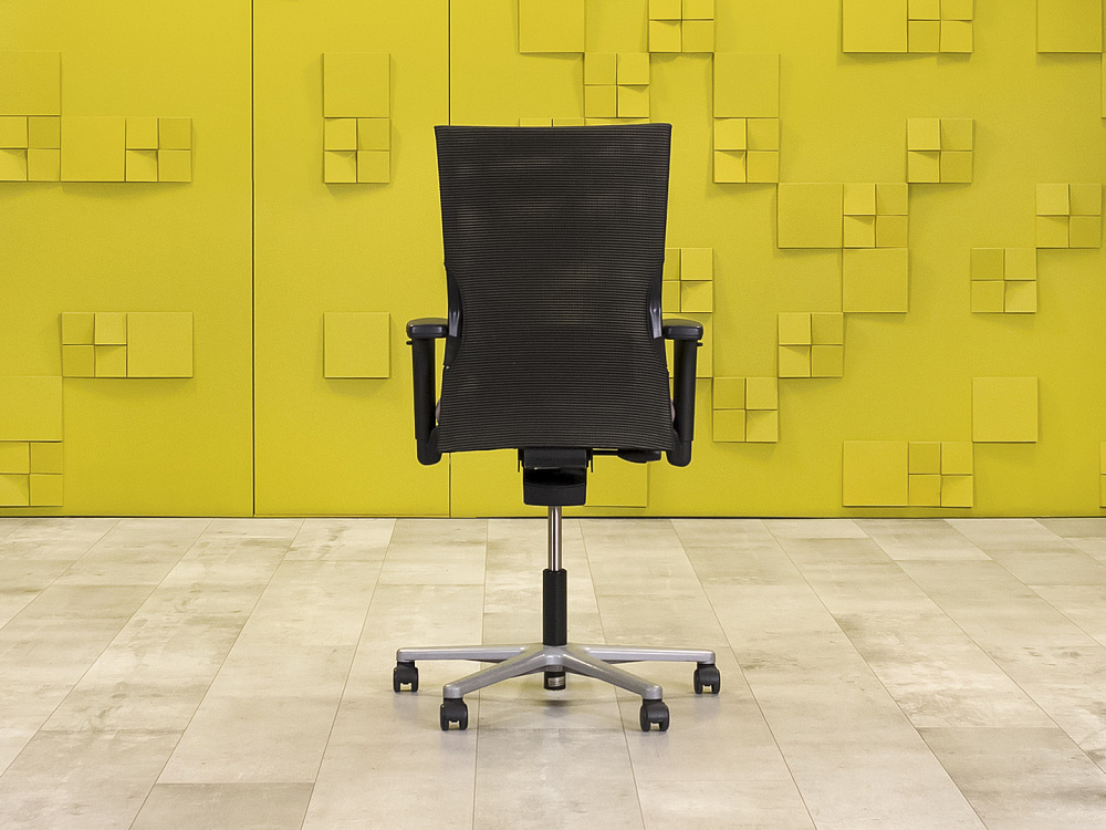 Офисное кресло для персонала на колесах Comforto HAWORTH Ткань Серый США_КПТС-051223