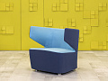 Мягкое кресло Club-k1 LD Seating Ткань Синий Чехия  КНТН2-26025
