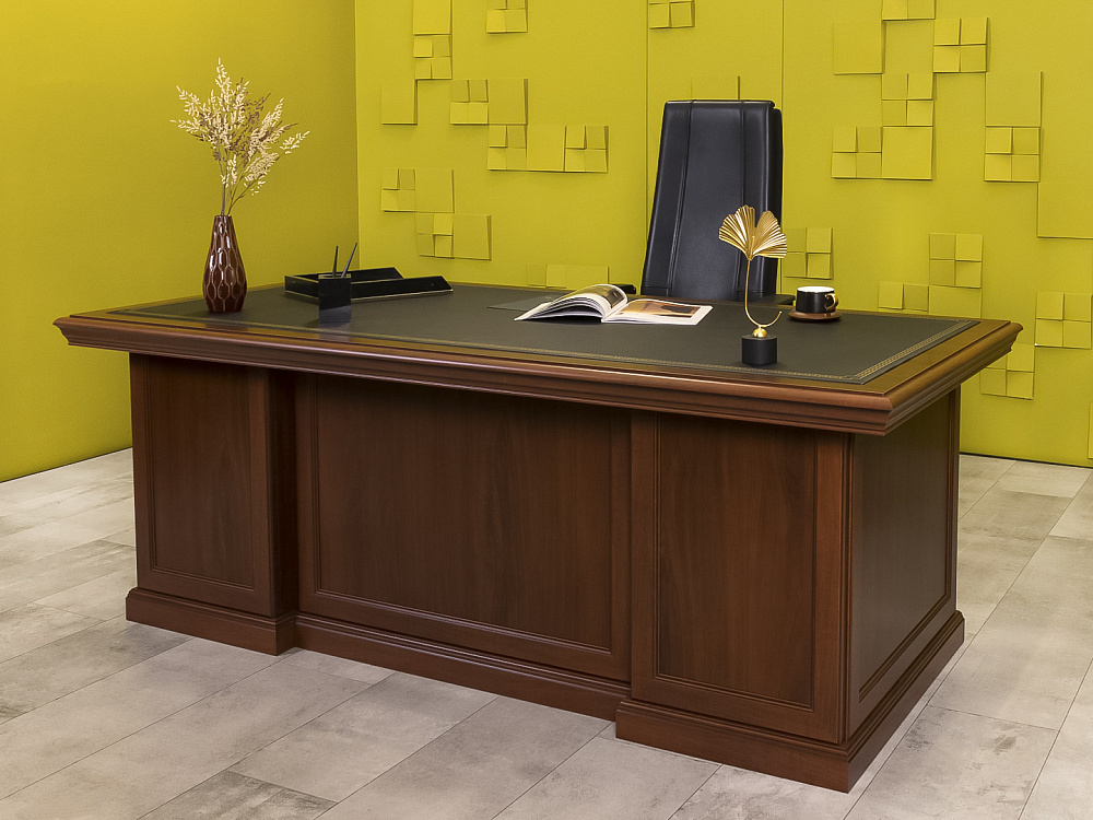 Стол для руководителя  NAPOLI MODULA МДФ Орех Италия  СРПХ-19085