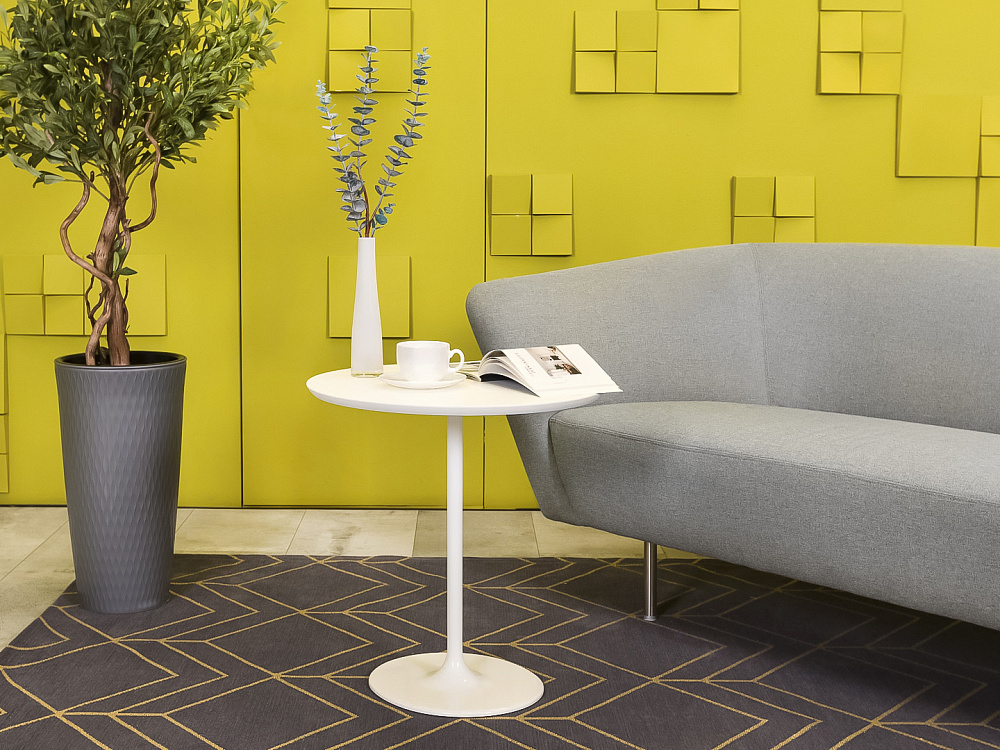 Журнальный столик ARPER Дерево Белый Италия  СЖОБ-30016