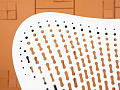 Офисное кресло руководителя  Herman Miller Сетка Серый Mirra 2  (КРСС-14024)