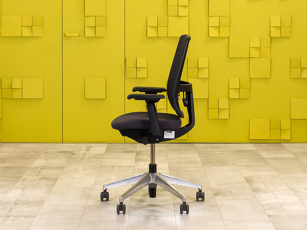 Офисное кресло для персонала на колесах HAWORTH Ткань Серый США_КПТС3-231223