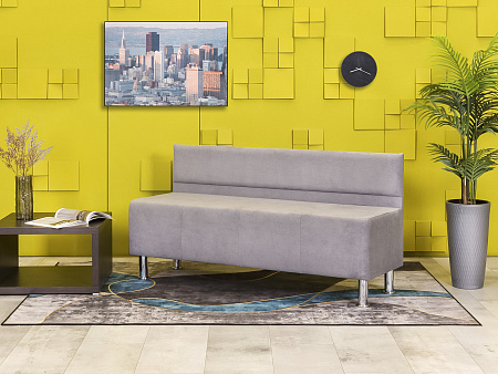 Офисный диван  Ткань Серый Россия  ДНКС-27115