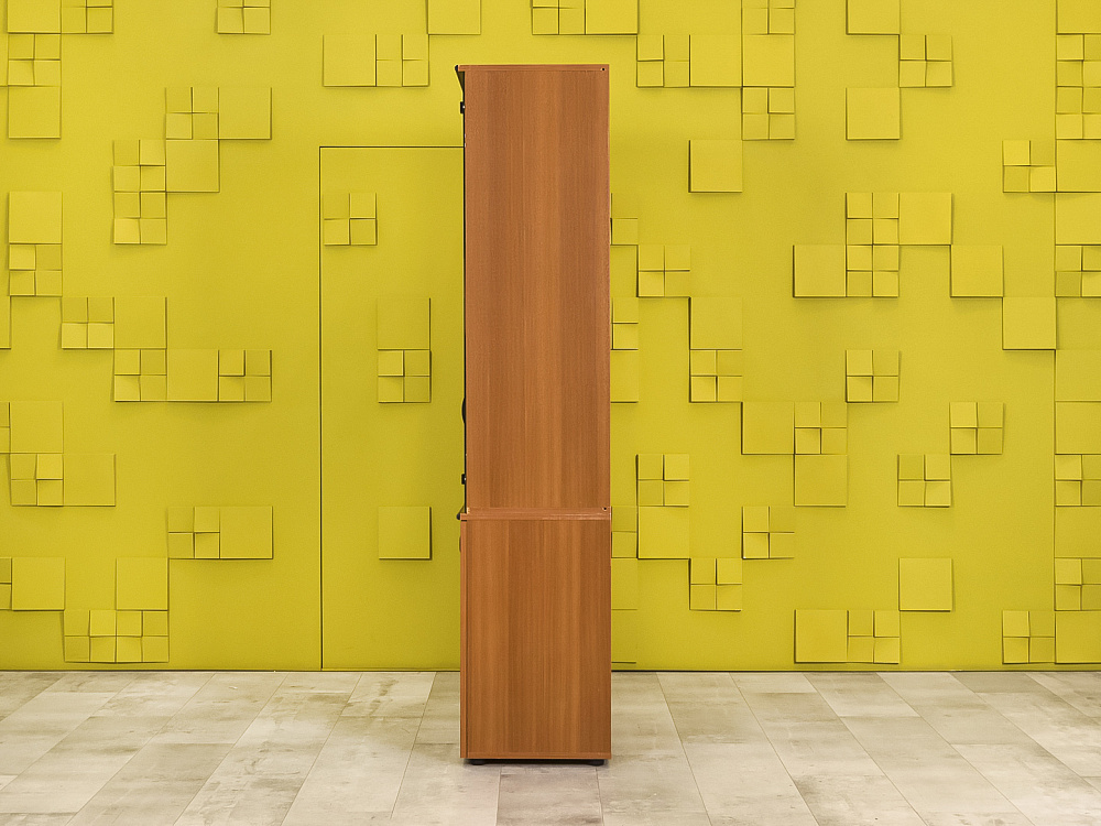 Шкаф для документов офисный ЛДСП Орех  ШДКХ-10046