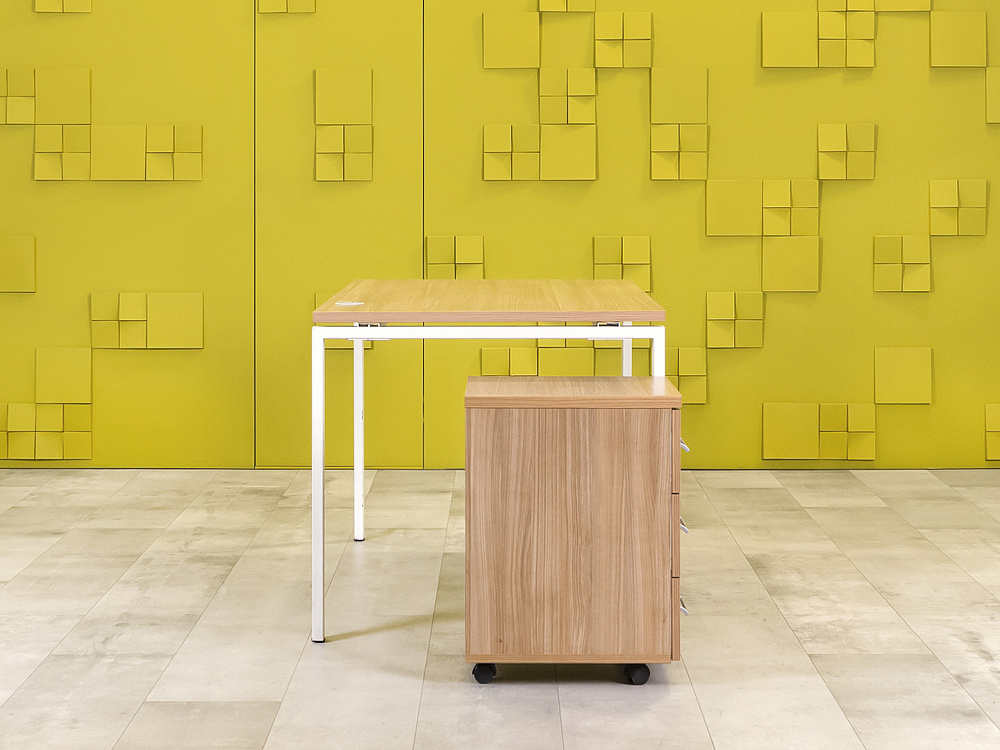 Комплект офисной мебели на 1 человека ЛДСП Орех Россия_СППХТ-190224