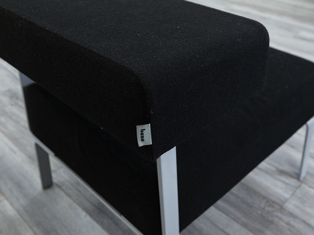 Офисный диван Bene Ткань Черный Coffice Linear  (ДНТЧ-05124)