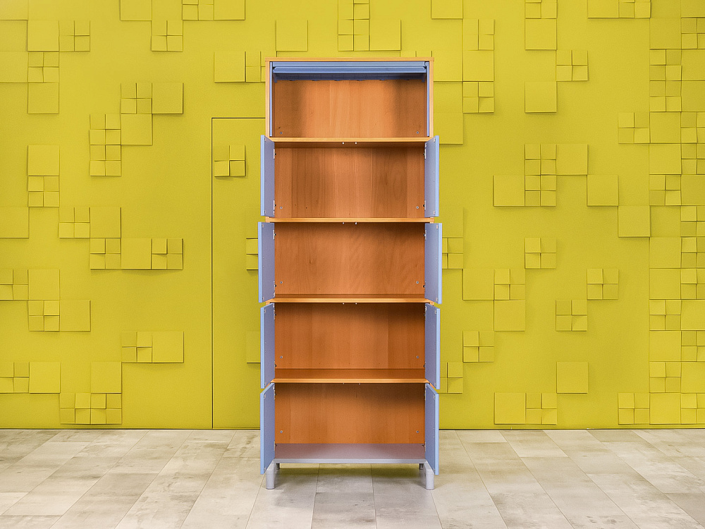 Шкаф для документов офисный IKEA ЛДСП Синий Швеция  ШДКН1-20025