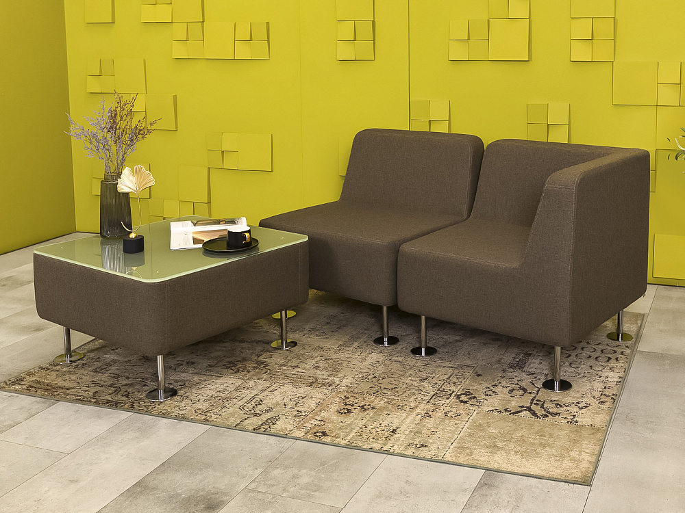 Модульный диван Profim Ткань Коричневый Польша  ДНТКК-31016