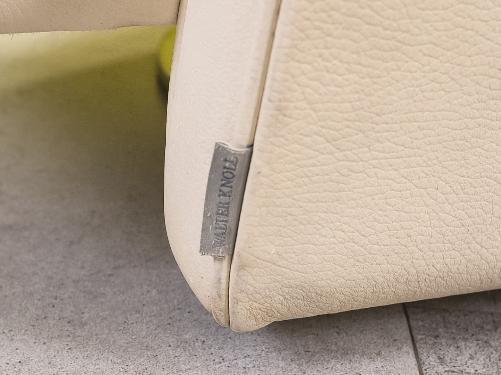 Офисный диван WALTER KNOLL Кожа Бежевый Германия  ДНКБ-10104
