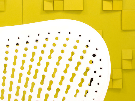 Офисное кресло руководителя на колесах Mirra 2 Herman Miller Сетка Серый США_КРТС-150924