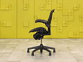 Офисное кресло руководителя на колесах Aeron B Herman Miller Сетка Чёрный США  КРТЧ-12115