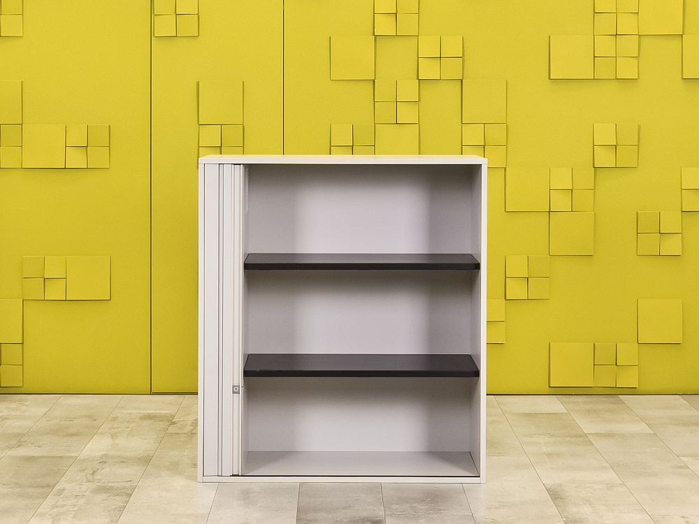 Шкаф для документов офисный  ЛДСП Серый  ШД1ДС-27046