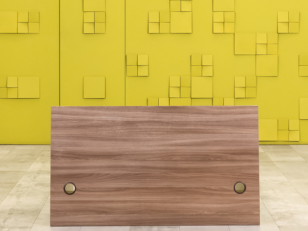 Офисный стол прямой ЛДСП Орех  СППХ2-30036