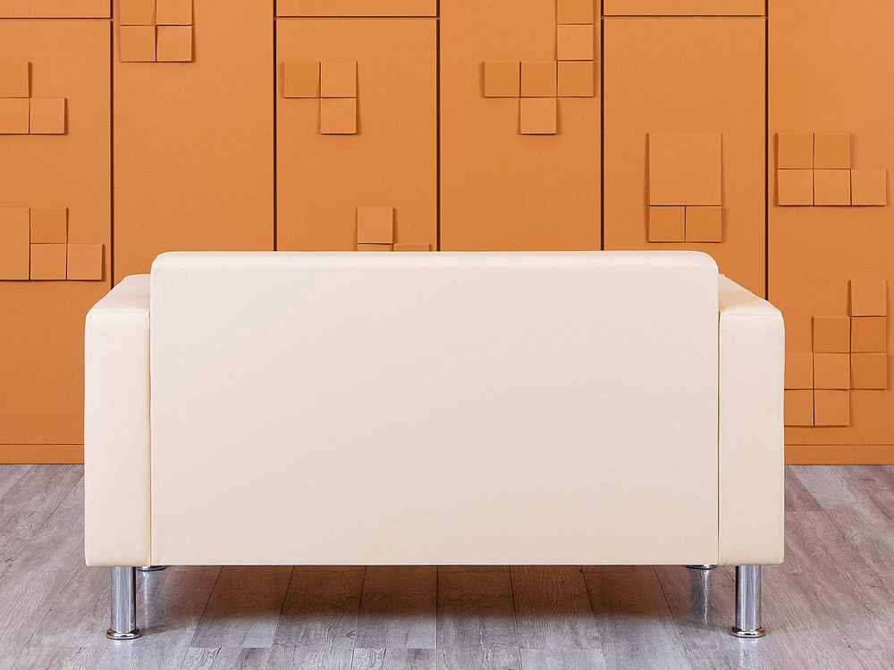 Офисный диван ДМебель Кожзам Бежевый   (ДНКБ2-25094(нов))