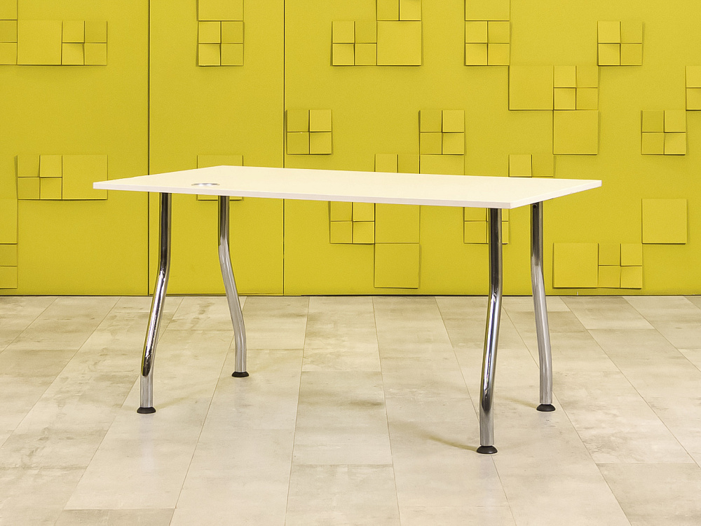 Офисный стол прямой ЛДСП Бежевый  СППБ2-03046