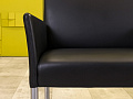 Комплект из 2-х мягких кресел WALTER KNOLL 700x700 Кожа Чёрный Германия_КНКЧК-25051