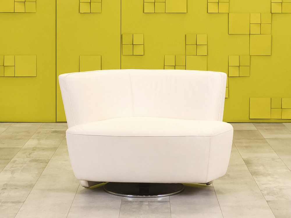 Офисный диван WALTER KNOLL Кожа Бежевый Германия  ДНКБ-10104