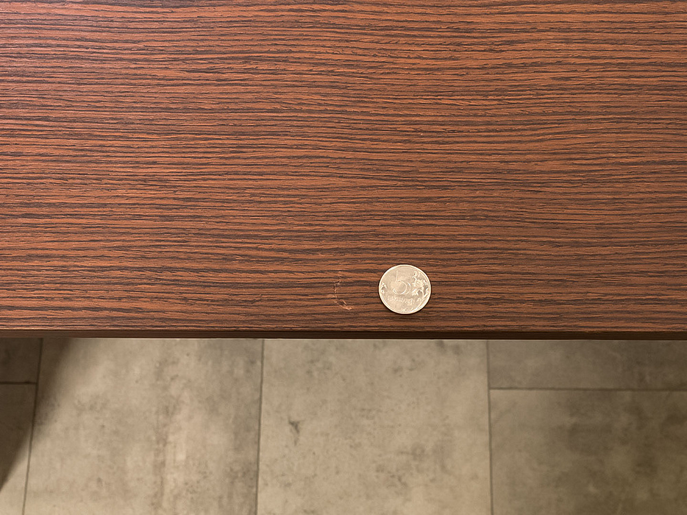 Стол для руководителя HAN 2200x1000 Шпон Венге Италия_СРПЕ-061022