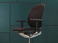 Офисное кресло для персонала на колесах Vitra Ткань Коричневый Швейцария_КПТК4-150922