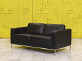 Офисный диван Profim Кожа Чёрный Польша  ДНКЧ-21045