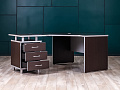 Комплект офисной мебели на 1 человека ДСП Венге Россия_СПУЕТ-100323
